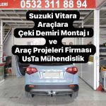 suzuki vıtara çeki demiri, demiri montajı, çeki demiri projesi. çeki demiri ankara usta mühendislik ankara da 05323118894