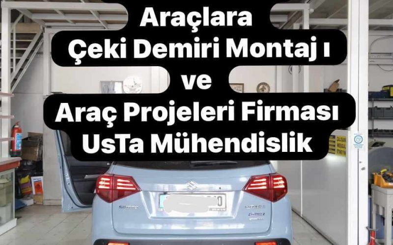 suzuki vıtara çeki demiri, demiri montajı, çeki demiri projesi. çeki demiri ankara usta mühendislik ankara da 05323118894