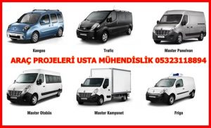 ARAÇ PROJE ÇİZİMİ ANKARA ve ÇEKİ DEMİRİ MONTAJI VE PROJESİ ANKARA USTA MÜHENDİSLİK 05323118894